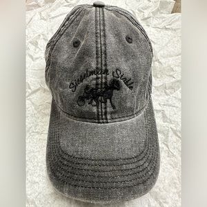 Siegelman Stable "dad hat" - Gray/Black with Black embroidery